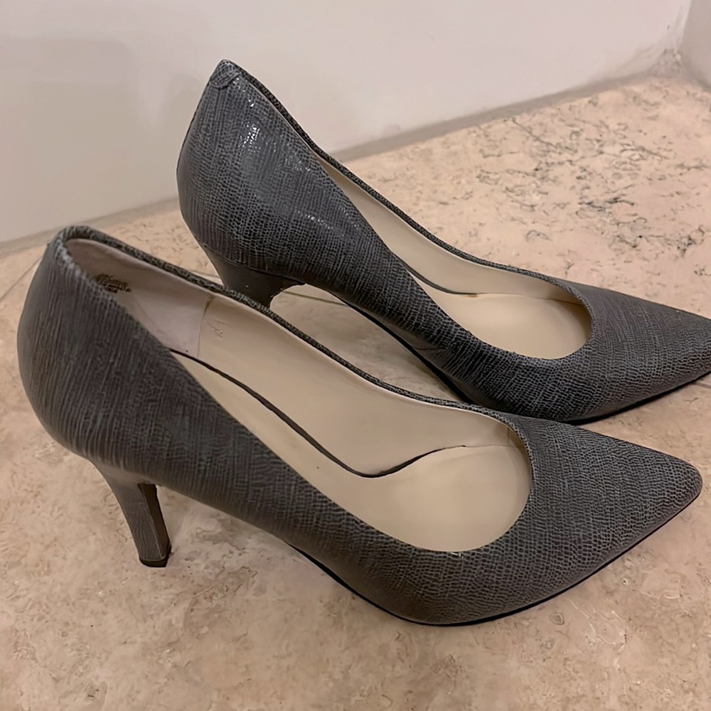 Nine West Grey High Heel Size 6